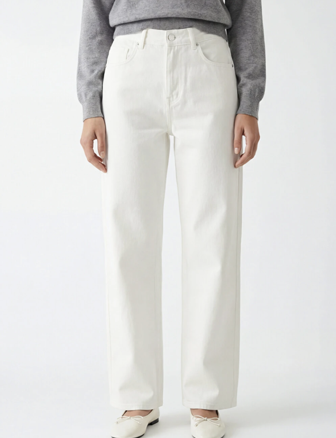 S6MI62D8 Տաբատ ջինսե  STRAIGHT FIT